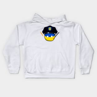 Countryballs Ukraineball Kids Hoodie